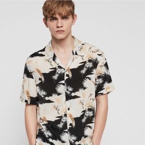 All Saints Talon SS Hawaiian Shirt